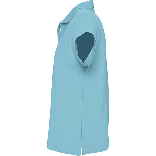 Polo Shirt - Summer Ii , Sol´s, atoll blau, Baumwolle, XL, 76,00cm x 59,00cm (Länge x Breite), Bild 3
