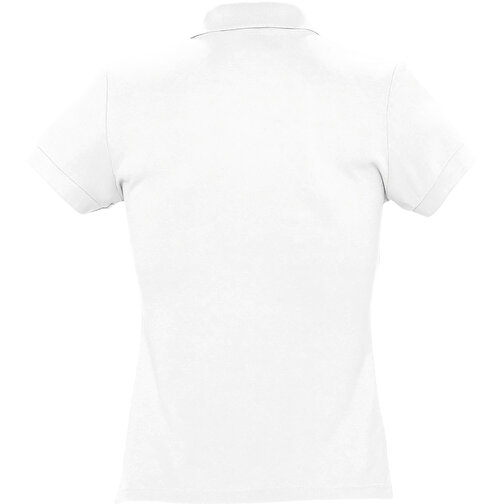 Polo Shirt - Passion , Sol´s, weiß, Baumwolle, L, 65,00cm x 49,00cm (Länge x Breite), Bild 2