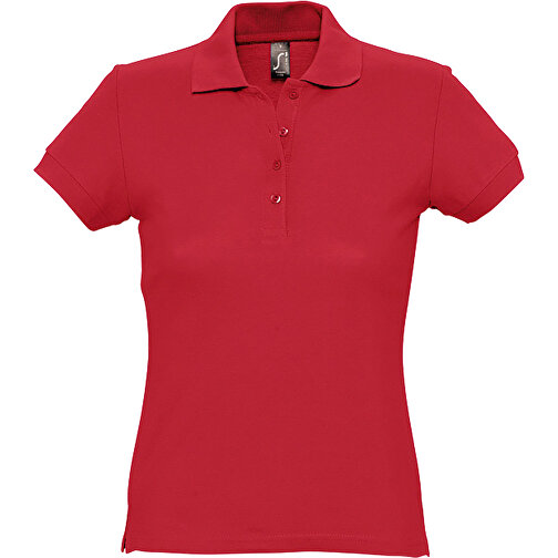 Polo Shirt - Passion , Sol´s, rot, Baumwolle, XXL, 69,00cm x 55,00cm (Länge x Breite), Bild 1