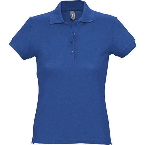 Polo Shirt - Passion , Sol´s, royal blue, Baumwolle, S, 61,00cm x 43,00cm (Länge x Breite), Bild 1
