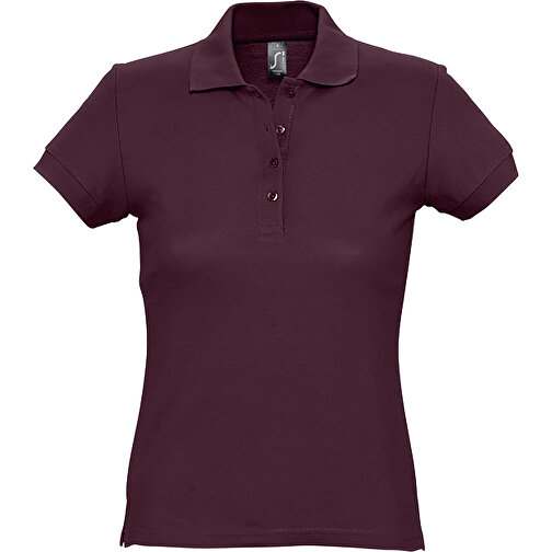Polo Shirt - Passion , Sol´s, burgund, Baumwolle, XL, 67,00cm x 52,00cm (Länge x Breite), Bild 1