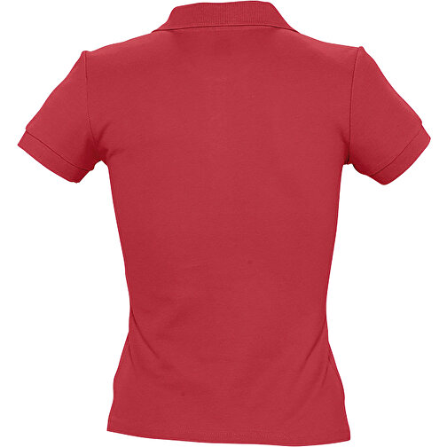 Polo Shirt - People , Sol´s, rot, Baumwolle, S, 61,00cm x 43,00cm (Länge x Breite), Bild 2