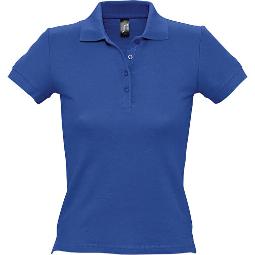 Polo Shirt - People , Sol´s, royal blue, Baumwolle, XL, 67,00cm x 52,00cm (Länge x Breite), Bild 1