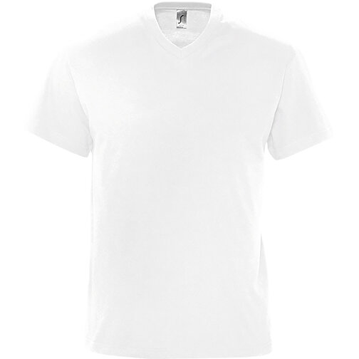 T-Shirt - Victory , Sol´s, weiss, Baumwolle, M, 72,00cm x 53,00cm (Länge x Breite), Bild 1