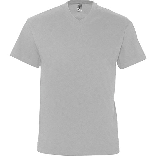 T-Shirt - Victory , Sol´s, graue melange, Baumwolle, L, 74,00cm x 56,00cm (Länge x Breite), Bild 1