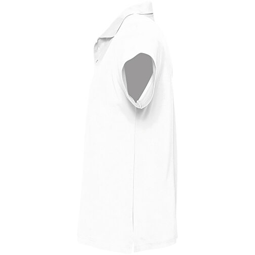Polo Shirt - Summer Ii , Sol´s, weiß, Baumwolle, S, 70,00cm x 50,00cm (Länge x Breite), Bild 3