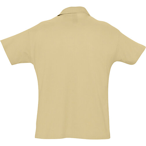 Polo Shirt - Summer Ii , Sol´s, sand, Baumwolle, L, 74,00cm x 56,00cm (Länge x Breite), Bild 2