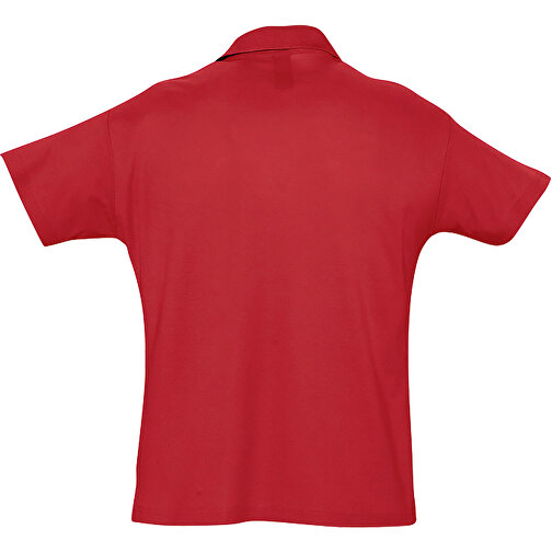 Polo Shirt - Summer Ii , Sol´s, rot, Baumwolle, S, 70,00cm x 50,00cm (Länge x Breite), Bild 2
