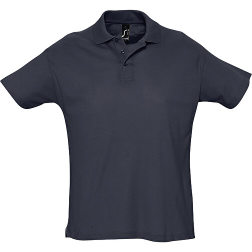 Polo Shirt - Summer Ii , Sol´s, navy, Baumwolle, M, 72,00cm x 53,00cm (Länge x Breite), Bild 1