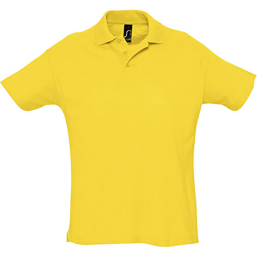 Polo Shirt - Summer Ii , Sol´s, gold, Baumwolle, S, 70,00cm x 50,00cm (Länge x Breite), Bild 1