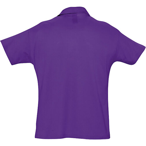 Polo Shirt - Summer Ii , Sol´s, dunkellila, Baumwolle, XS, 68,00cm x 47,00cm (Länge x Breite), Bild 2