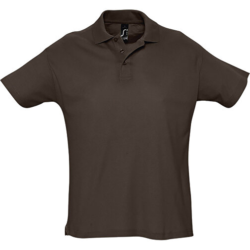 Polo Shirt - Summer Ii , Sol´s, schokolade, Baumwolle, L, 74,00cm x 56,00cm (Länge x Breite), Bild 1