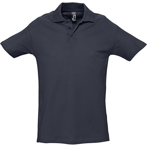 Polo Shirt - Spring Ii , Sol´s, navy, Baumwolle, M, 72,00cm x 53,00cm (Länge x Breite), Bild 1