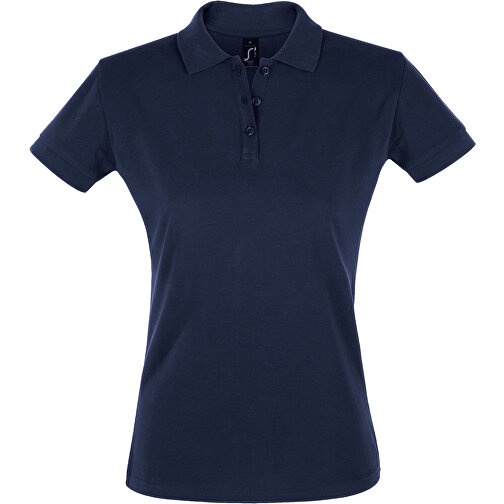 Polo Shirt - Perfect Women , Sol´s, französische navy, Baumwolle, S, 63,00cm x 42,00cm (Länge x Breite), Bild 1