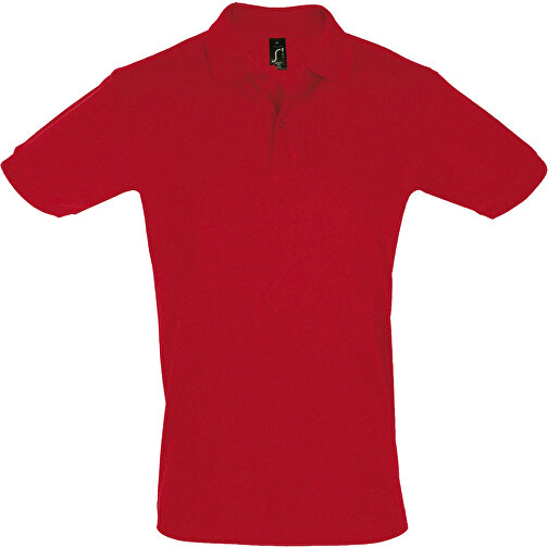 Polo Shirt - Perfect Men , Sol´s, rot, Baumwolle, L, 74,00cm x 55,00cm (Länge x Breite), Bild 1