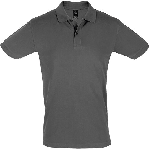 Polo Shirt - Perfect Men , Sol´s, dunkelgrau, Baumwolle, XXL, 79,00cm x 61,00cm (Länge x Breite), Bild 1