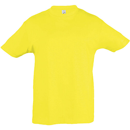 T-Shirt - Regent Kids , Sol´s, zitrone, Baumwolle, XL, 106,00cm x 116,00cm (Länge x Breite), Bild 1