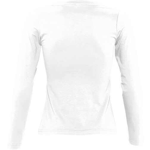 T-Shirt - Majestic , Sol´s, weiss, Baumwolle, XL, 66,00cm x 49,00cm (Länge x Breite), Bild 2