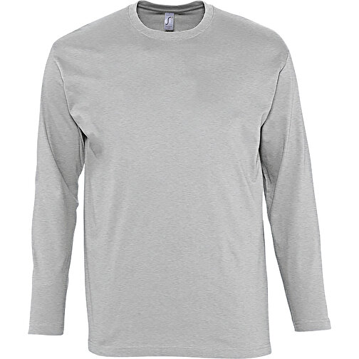 T-Shirt - Monarch , Sol´s, graue melange, Baumwolle, S, 69,50cm x 50,00cm (Länge x Breite), Bild 1