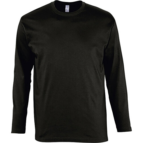 T-Shirt - Monarch , Sol´s, tiefschwarz, Baumwolle, L, 73,50cm x 56,00cm (Länge x Breite), Bild 1