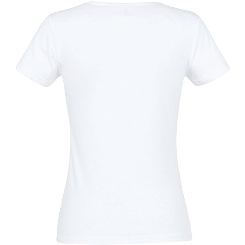 T-Shirt - Miss , Sol´s, weiß, Baumwolle, XXL, 66,00cm x 52,00cm (Länge x Breite), Bild 2