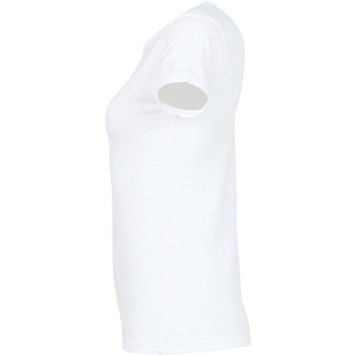 T-Shirt - Miss , Sol´s, weiß, Baumwolle, L, 62,00cm x 46,00cm (Länge x Breite), Bild 3