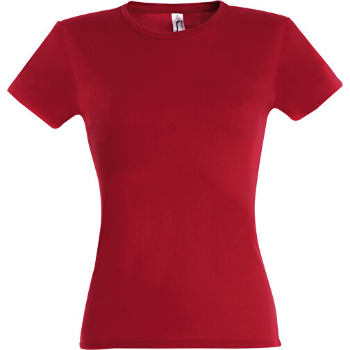 T-Shirt - Miss , Sol´s, rot, Baumwolle, S, 58,00cm x 40,00cm (Länge x Breite), Bild 1