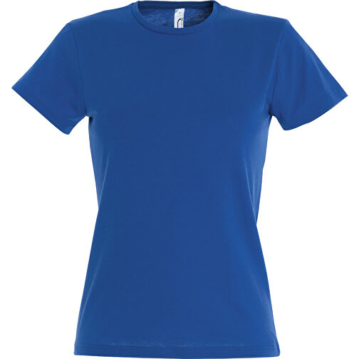 T-Shirt - Miss , Sol´s, royal blue, Baumwolle, S, 58,00cm x 40,00cm (Länge x Breite), Bild 1