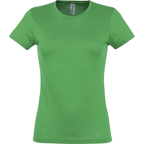 T-Shirt - Miss , Sol´s, grasgrün, Baumwolle, M, 60,00cm x 43,00cm (Länge x Breite), Bild 1