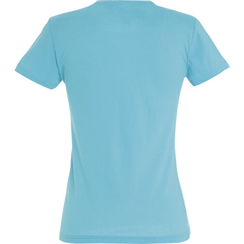 T-Shirt - Miss , Sol´s, atoll blau, Baumwolle, XXL, 66,00cm x 52,00cm (Länge x Breite), Bild 2
