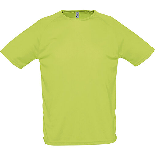 T-Shirt - Sporty , Sol´s, apfelgrün, Polyester, XL, 76,00cm x 59,00cm (Länge x Breite), Bild 1