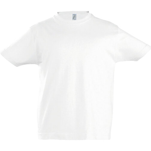 T-Shirt - Imperial Kids , Sol´s, weiss, Baumwolle, M, 86,00cm x 94,00cm (Länge x Breite), Bild 1