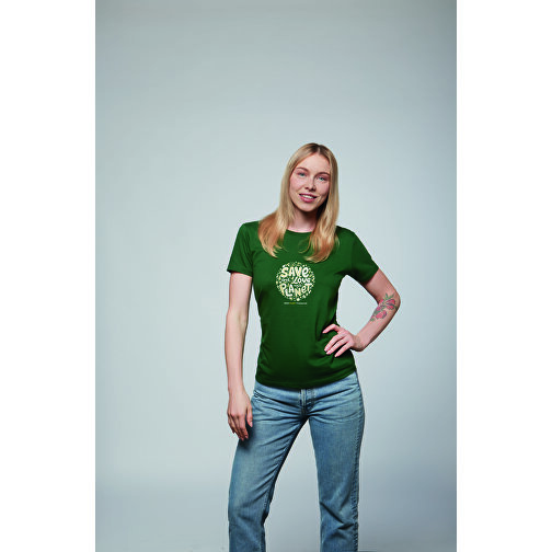 T-Shirt - Imperial Women , Sol´s, weiss, Baumwolle, XL, 67,00cm x 50,00cm (Länge x Breite), Bild 4