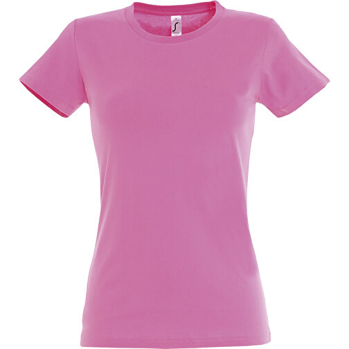 T-Shirt - Imperial Women , Sol´s, orchideen-pink, Baumwolle, L, 65,00cm x 47,00cm (Länge x Breite), Bild 1