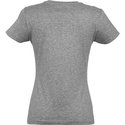 T-Shirt - Imperial Women , Sol´s, graue melange, Baumwolle, S, 61,00cm x 41,00cm (Länge x Breite), Bild 3