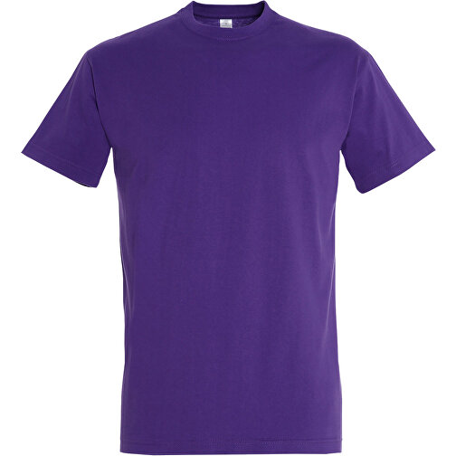 T-Shirt - Imperial , Sol´s, dunkellila, Baumwolle, XS, 64,00cm x 48,00cm (Länge x Breite), Bild 1