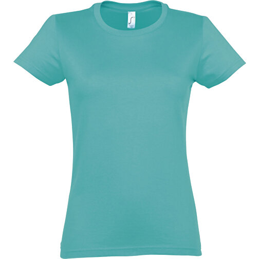 T-Shirt - Imperial Women , Sol´s, carolina-blau, Baumwolle, XXL, 69,00cm x 53,00cm (Länge x Breite), Bild 1
