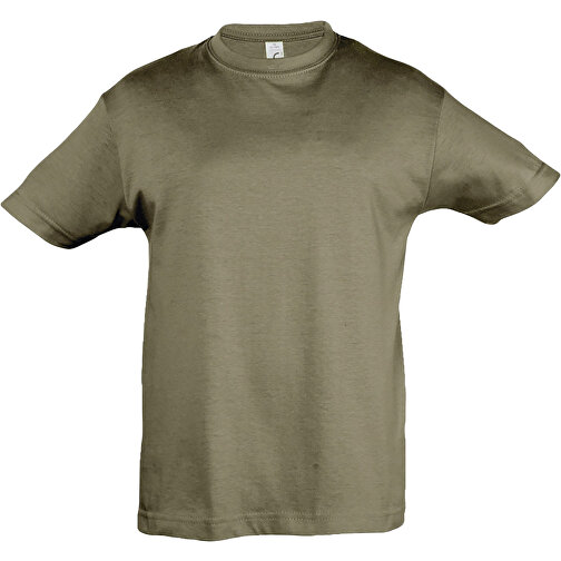 T-Shirt - Regent Kids , Sol´s, olive-armee-grün, Baumwolle, M, 86,00cm x 94,00cm (Länge x Breite), Bild 1