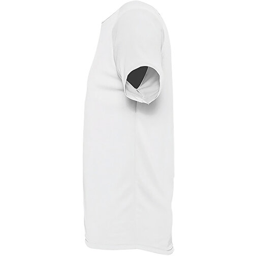 T-Shirt - Sporty , Sol´s, weiß, Polyester, XXS, 66,00cm x 44,00cm (Länge x Breite), Bild 3