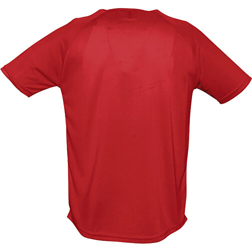 T-Shirt - Sporty , Sol´s, rot, Polyester, XS, 68,00cm x 47,00cm (Länge x Breite), Bild 2