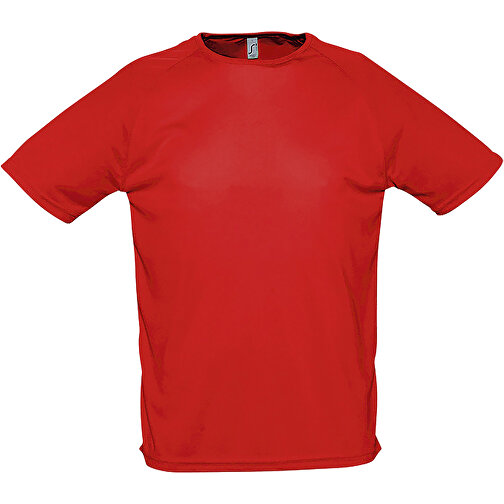 T-Shirt - Sporty , Sol´s, rot, Polyester, 3XL, 80,00cm (Länge), Bild 1