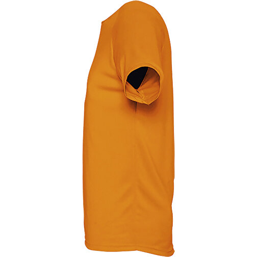 T-Shirt - Sporty , Sol´s, neon orange, Polyester, M, 72,00cm x 53,00cm (Länge x Breite), Bild 3