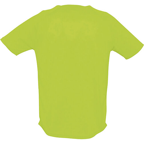 T-Shirt - Sporty , Sol´s, neon-grün, Polyester, XS, 68,00cm x 47,00cm (Länge x Breite), Bild 2