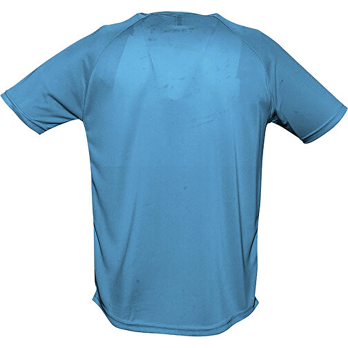 T-Shirt - Sporty , Sol´s, aqua, Polyester, S, 70,00cm x 50,00cm (Länge x Breite), Bild 2
