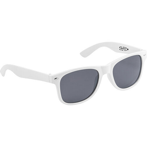 SALEMA. RPET Sonnenbrille , weiß, rPET, , Bild 1