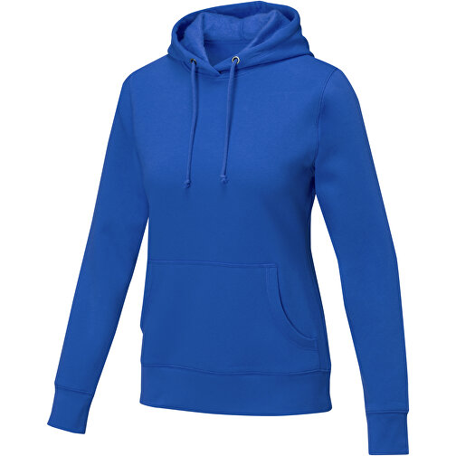 Charon Damen Kapuzenpullover , blau, Strick 50% Baumwolle, 50% Polyester, 240 g/m2, S, , Bild 1