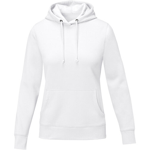 Charon Damen Kapuzenpullover , weiß, Strick 50% Baumwolle, 50% Polyester, 240 g/m2, 3XL, , Bild 3