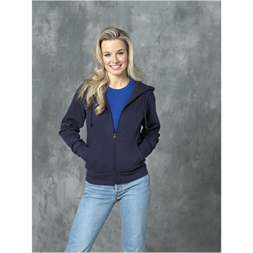 Felpa Theron con cappuccio full zip da donna, Immagine 6