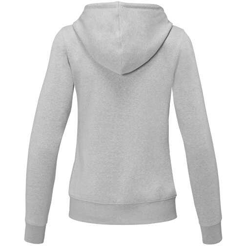 Theron Damen Kapuzenpullover Mit Reissverschluss , heather grau, Strick 65% Baumwolle, 26% Polyester, 9% Viskose, 240 g/m2, L, , Bild 4