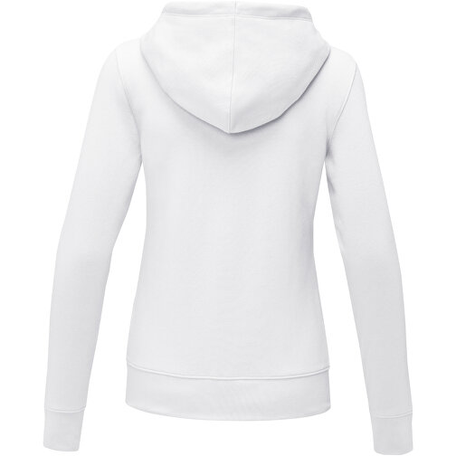 Theron Damen Kapuzenpullover Mit Reißverschluss , weiß, Strick 50% Baumwolle, 50% Polyester, 240 g/m2, 3XL, , Bild 4